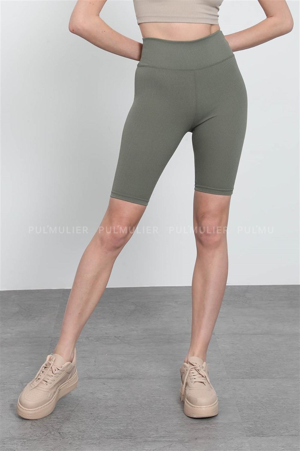 Plum Green Pool Neck Combed Fabric Unprinted Dresess