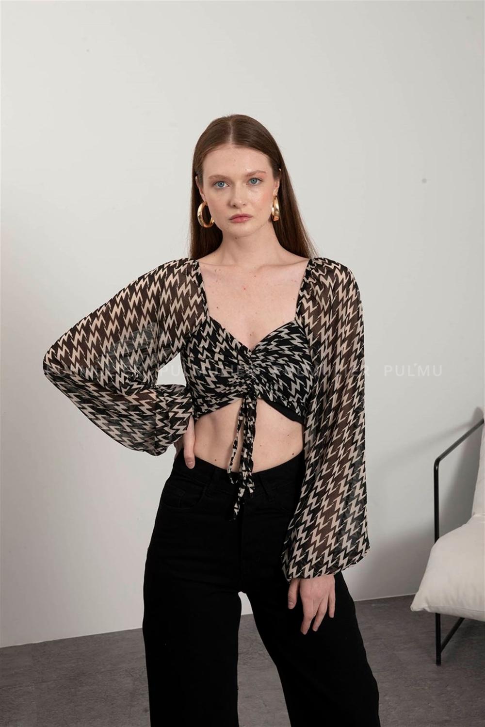 Black Pool Neck Combed Fabric Unprinted Dresess