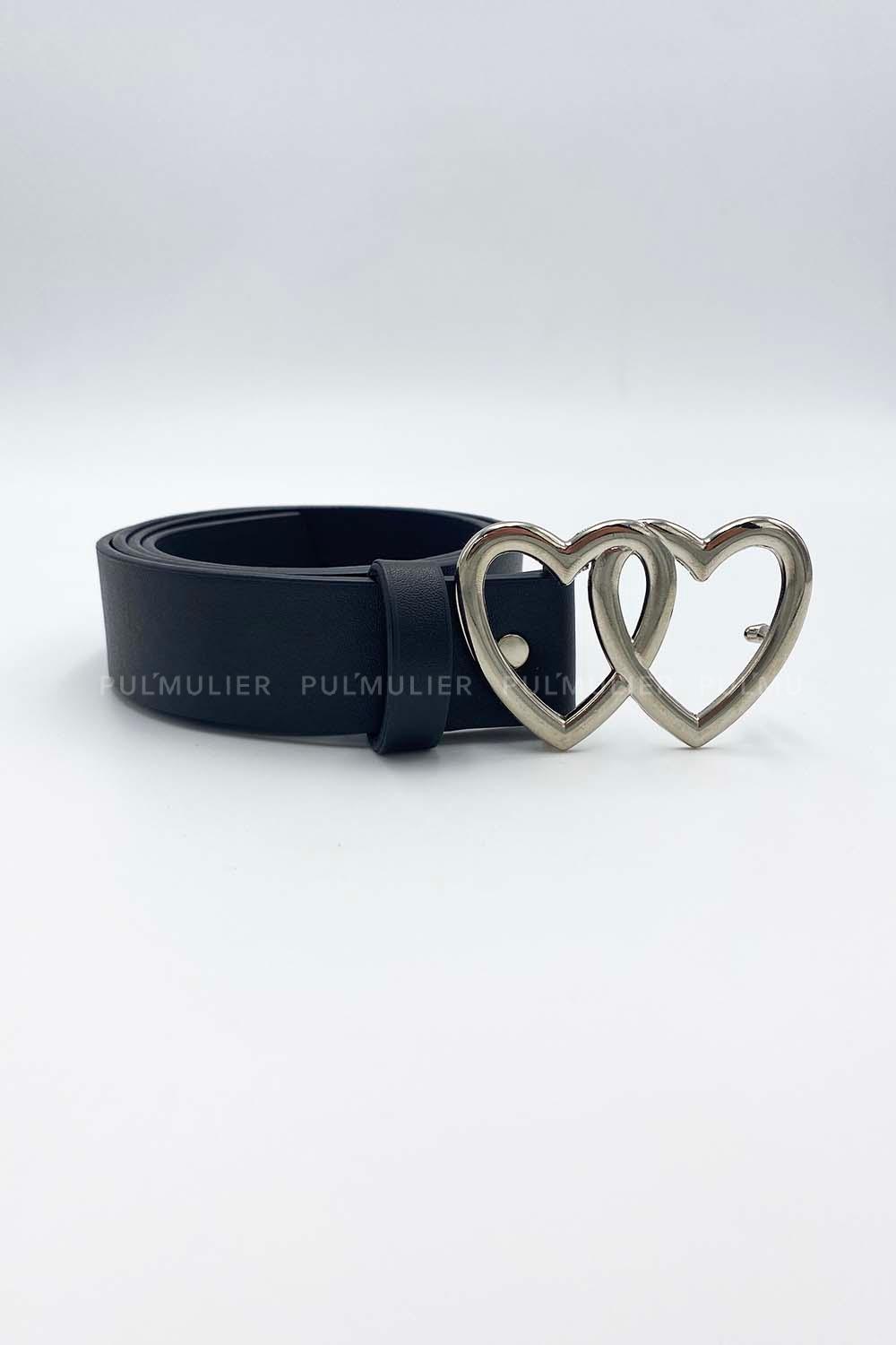Black Buckle Silver 