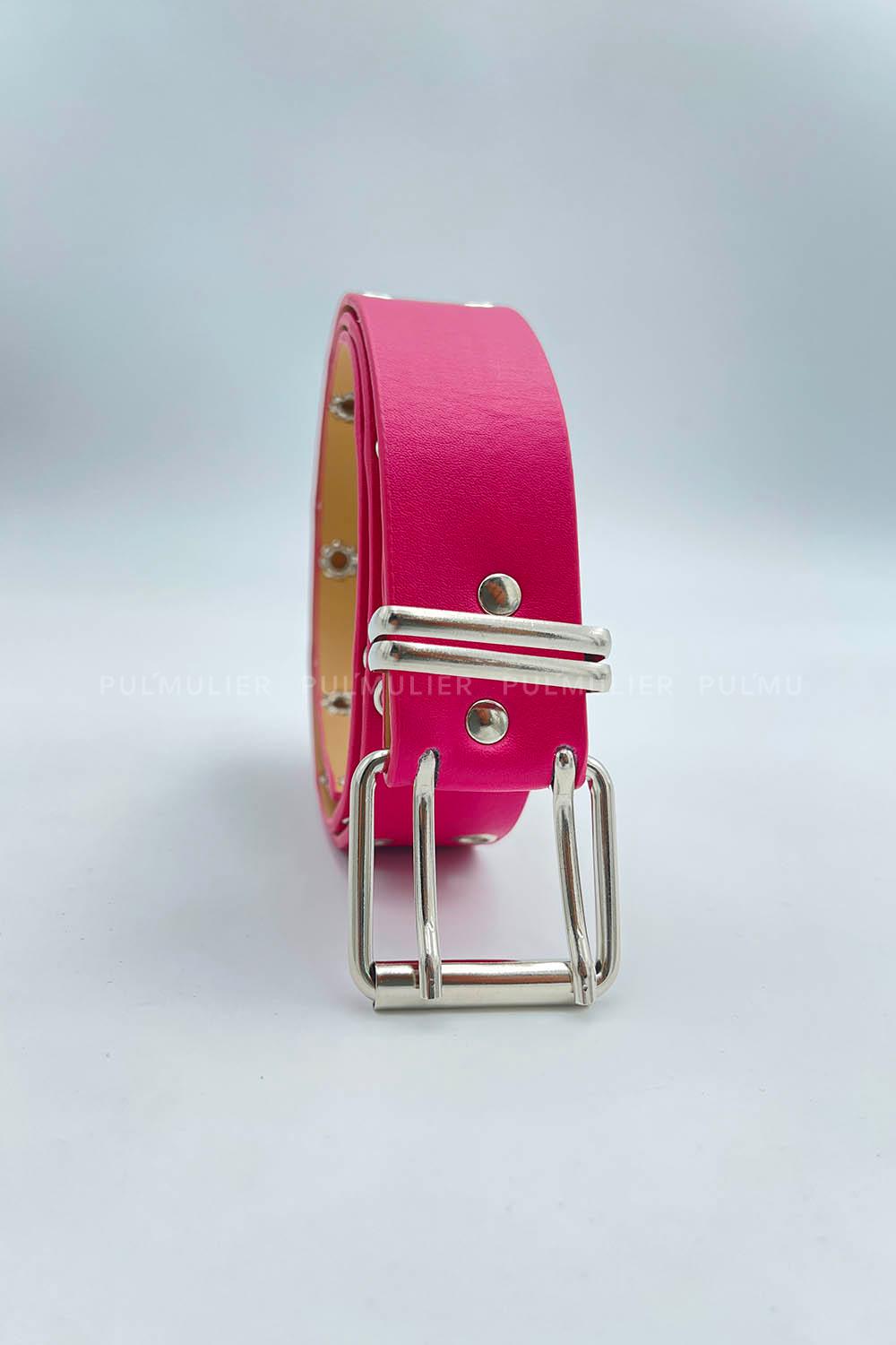 Pink Buckle Silver 