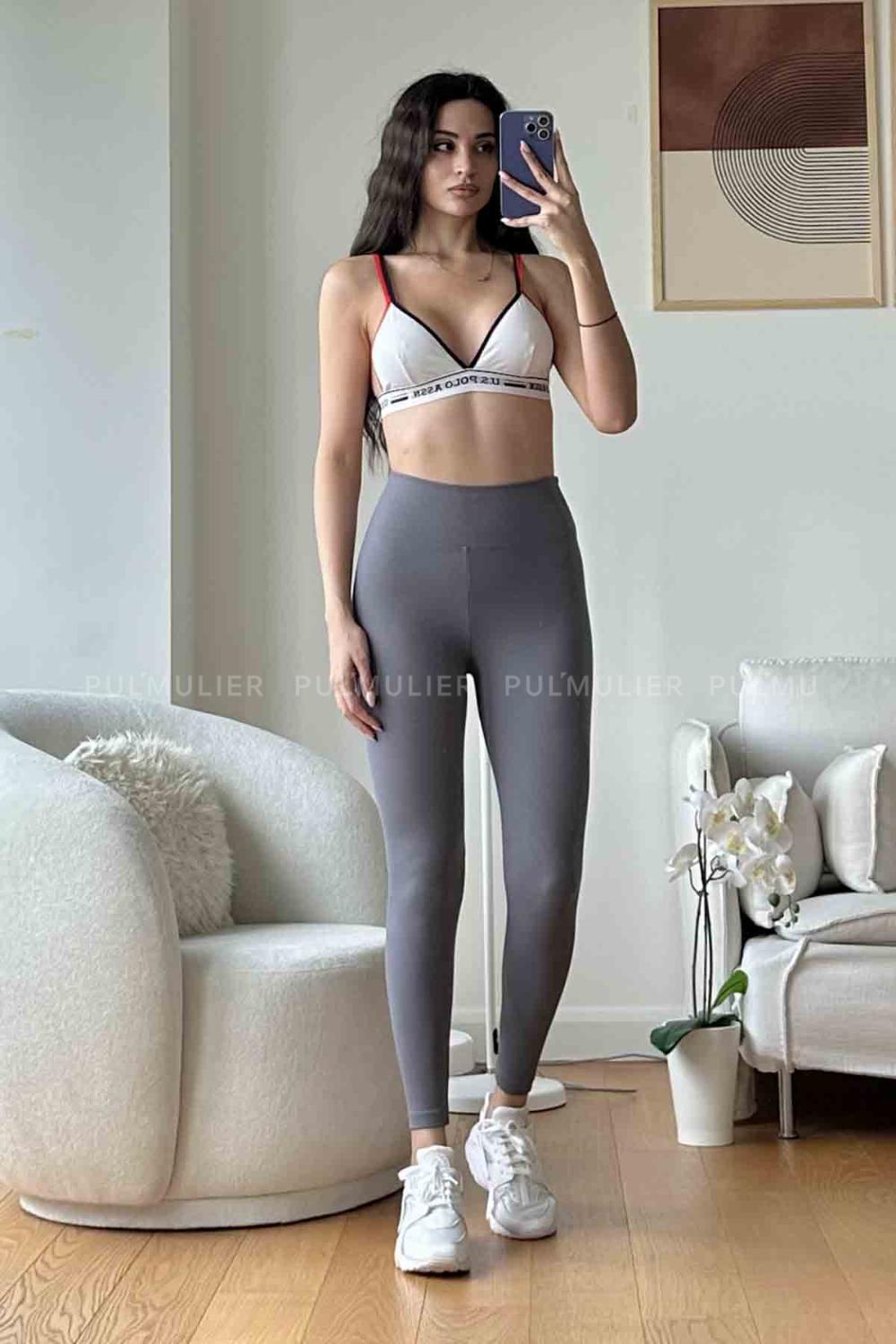 Gray Leggings