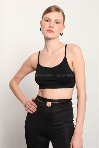 Black Pool Neck Combed Fabric Unprinted Dresess