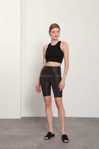 Anthracite Pool Neck Combed Fabric Unprinted Dresess