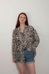 Black Pool Neck Combed Fabric Unprinted Dresess