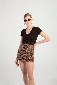 Black Pool Neck Combed Fabric Unprinted Dresess