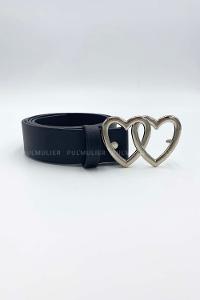 Black Buckle Silver 