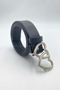 Black Buckle Silver 