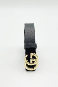 Black Buckle Silver 