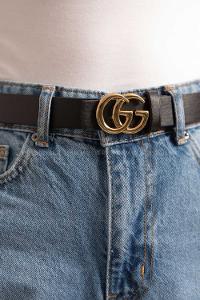 Black Buckle Silver 