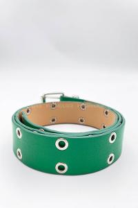 Green Buckle Silver 