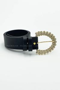 Gold Yellow Buckle Silver 