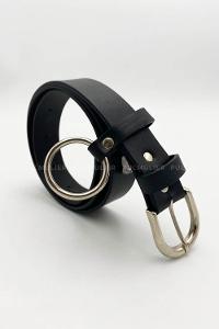 Black Buckle Silver 