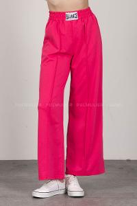 Fuchsia Regular Trousers High Waist Regular Cut Bottom Tracksuit