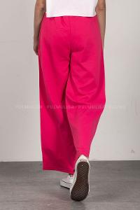 Fuchsia Regular Trousers High Waist Regular Cut Bottom Tracksuit