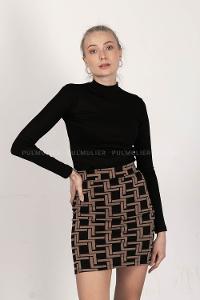 Black Tight Neck Tight Neck Mandarin Collar Shirt Collar Half Italian Neck Reglan Sleeveless Arm Reglan Sleeveless Arm Half Arm Arm Balloon Sleeve Arm Combed Fabric Combed Fabric Denim Viscose Fabric Crepe Fabric Parachute Fabric Knitwear Lycra Body