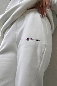 White Crew Neck Long Arm Without Accessories Cotton Elastic Trousers Comfortable Suit