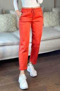 Pomegranate Regular Trousers High Waist Regular Cut Bottom Tracksuit