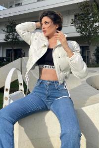 White Skin Unprinted Skirt