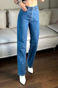 Denim Blue Pool Neck Combed Fabric Unprinted Dresess