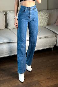 Denim Blue Pool Neck Combed Fabric Unprinted Dresess