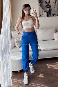 Saxe Regular Trousers High Waist Regular Cut Bottom Tracksuit