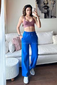 Saxe Regular Trousers High Waist Regular Cut Bottom Tracksuit