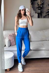 Saxe Regular Trousers High Waist Regular Cut Bottom Tracksuit
