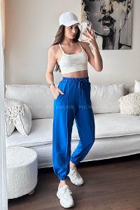 Saxe Regular Trousers High Waist Regular Cut Bottom Tracksuit