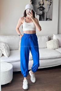 Saxe Regular Trousers High Waist Regular Cut Bottom Tracksuit