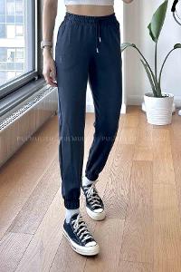 Anthracite Regular Trousers High Waist Regular Cut Bottom Tracksuit